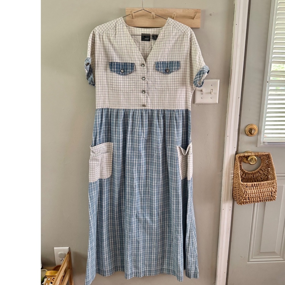 VTG. Liz Wear patchwork dress